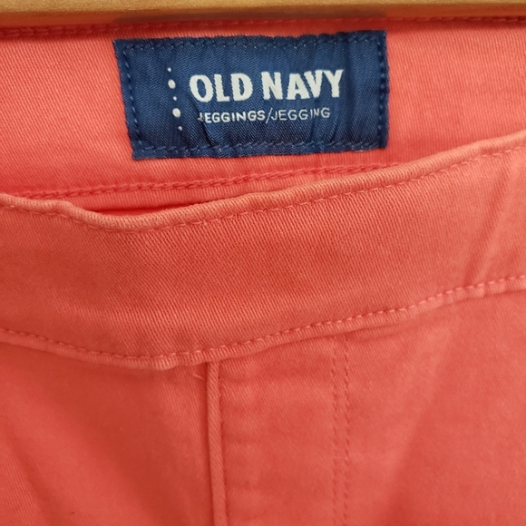 Old Navy Skinny Jeans in Coral Girls Sz 14 - Picture 2 of 4